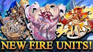 Dragalia Lost | New Fire Units - Lea, Apollo, and Emma