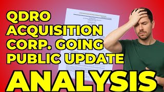 My Key Concern from QDRO Acquisition Corp's S-1 Filing