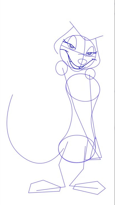 How to draw Princess Tatiana from The Lion King's Timon & Pumbaa