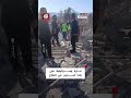 شكيتك لله يا إسرائيل اللحظات الأولى بعد الغارة على بلدة تمنين في البقاع