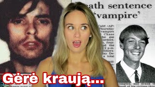 Jis gėrė savo aukų kraują- Richard Chase žiauri istorija