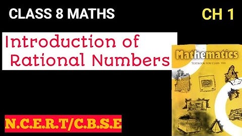 Class 8 Maths/Introduction of Rational Numbers/cbse maths @CBSEQUEST