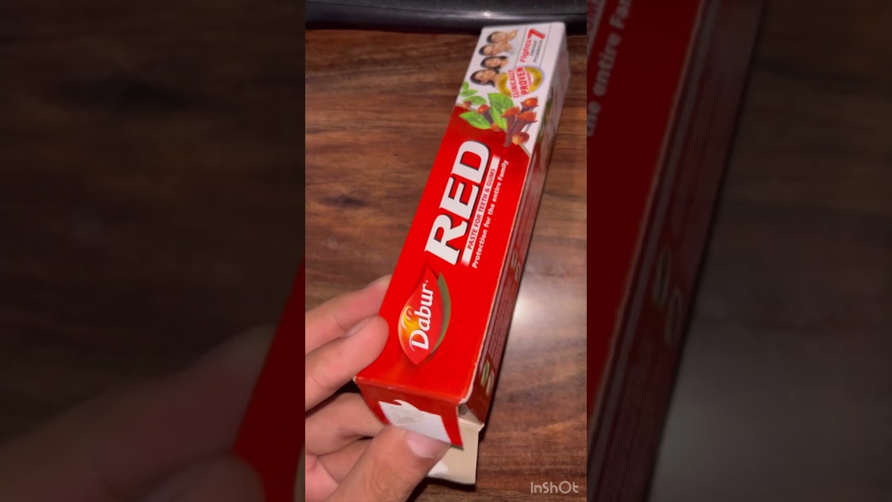 Dabur red rebel spicy colgate in India 