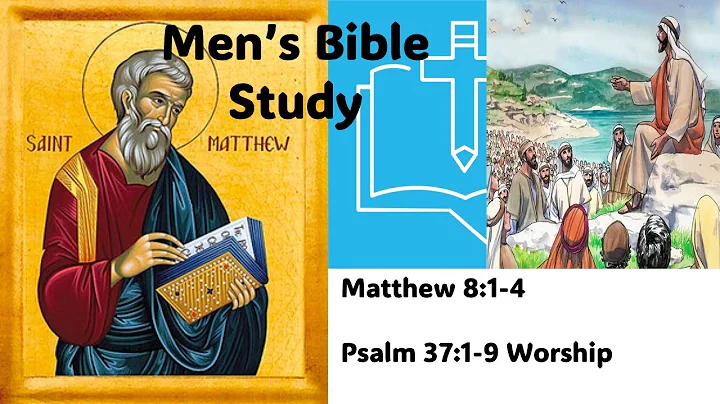 Matthew 8:1-4 Jesus Heals the Leper. That represents us in our sin