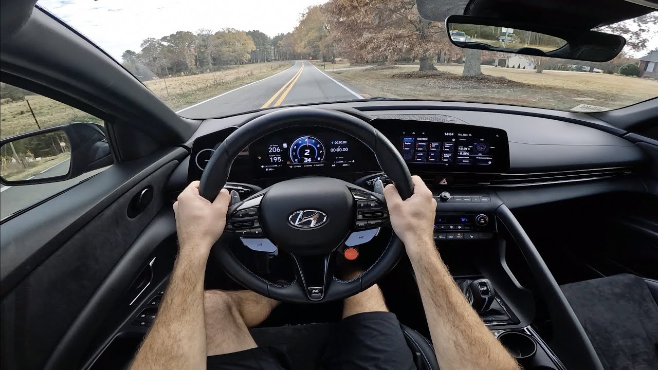 2023 Hyundai Elantra N: POV Drive, Impressions and ASMR - YouTube