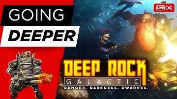 ⛏️Danger, Darkness, Dwarves ⛏️ DRG Gameplay Live Stream!