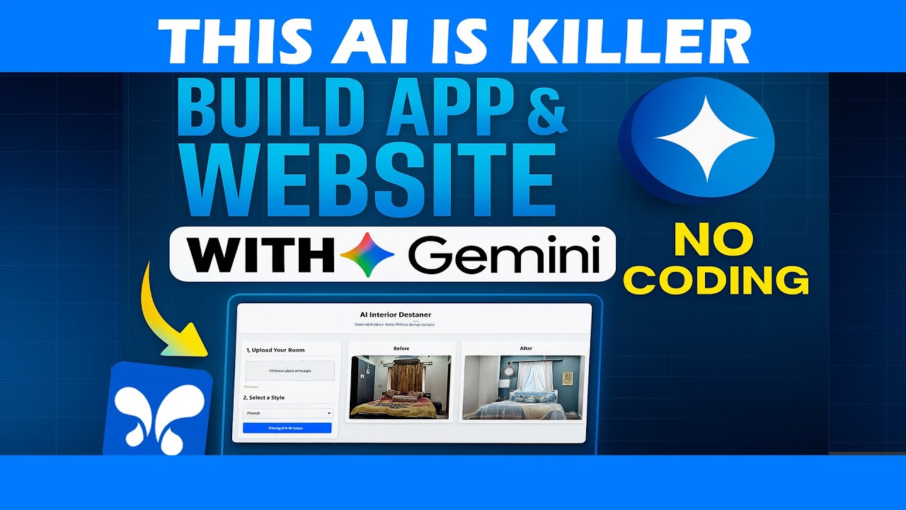 Build App & Website FREE with Gemini (No Coding Needed!) | Google AI ...