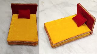कम से कम समान से बनाए कान्हा जी का बिस्तर बहुत ही आसान तरीके से#bed for Ladoo gopal ji/kanha ji