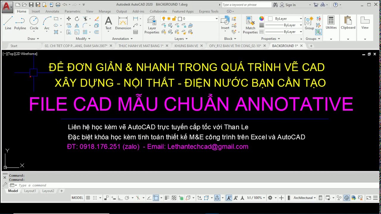 Học AutoCAD 2020: Không có gì quý giá hơn kiến thức và kỹ năng. Hãy tận dụng thời gian của bạn để học tập và trau dồi kỹ năng trong việc dùng AutoCAD