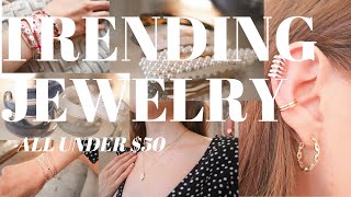AFFORDABLE JEWELRY FOR FALL | Trending jewelry