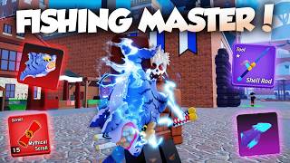 this challenge took FOREVER.. | I Fully Completed Fishing In 100 Hours | Blox Fruits
