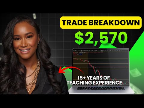 Teacher breaks down her super beginner friendly strategy (Trade breakdown)