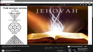 W D  Gann - The Magic Word - JEHOVAH