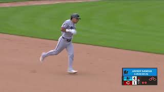 Javier Sanoja's 5th homer of the 2026 season is a 3-run shot
