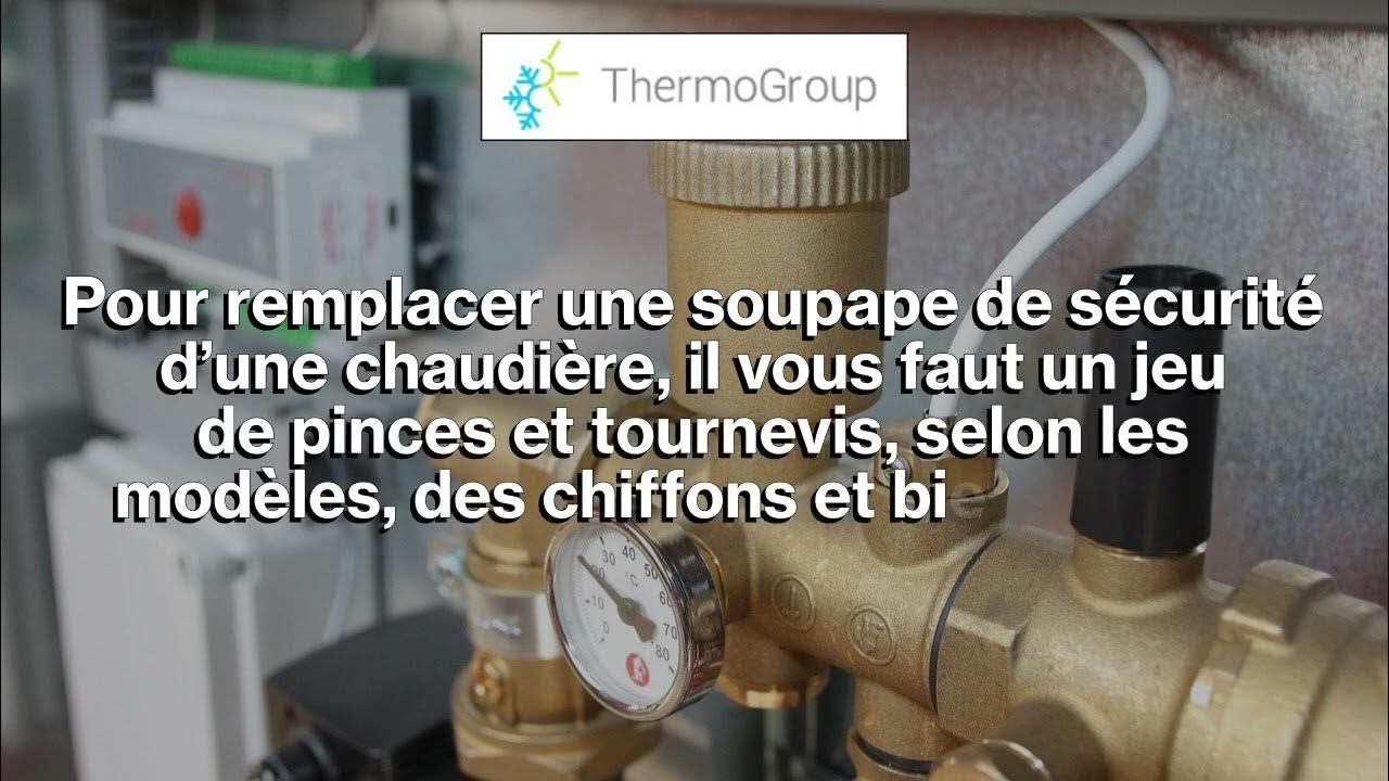 Comment changer une soupape de sécurité sur le circuit sanitare