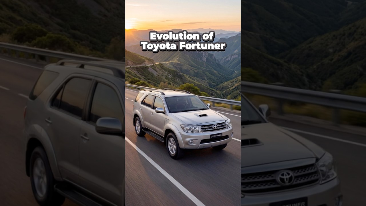 Toyota Fortuner Evolution 2009–2025 😳 | Fortuner Then vs Now 🔥