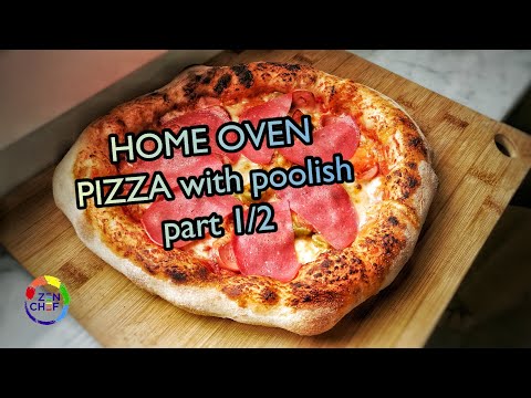 ?? HOW TO MAKE NEAPOLITAN PIZZA with POOLISH [ Poolish pizza ] PART 1/2 [ ASMR ] ??