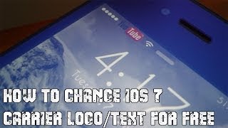 iOS 7.0.4 Cydia Tweaks - How To Change Your iPhone Carrier Logo/Text Using Zeppelin!