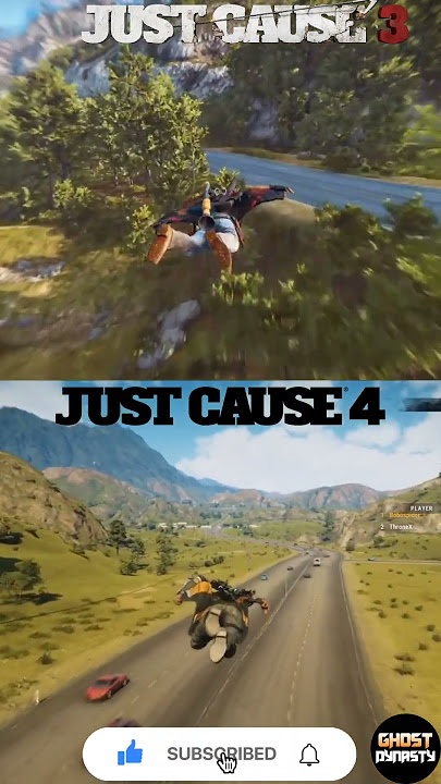 Just Cause 3 vs Just Cause 4 - Who is best Game? #shorts #short #games