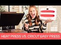 Industrial Heat Press Vs. Cricut EasyPress | Pros & Cons To Both