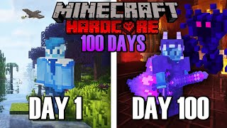 I Survived 100 Days in the ADVENTUREZ Mod in Minecraft