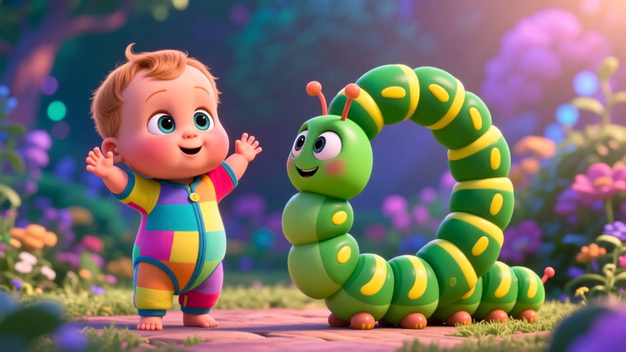 Magical Garden Learning 🌸 | Fun Educational Song for Kids | Colorful Nature Adventure Rhyme