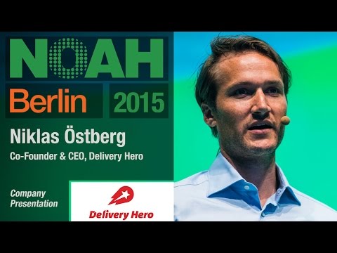 Niklas Östberg, Delivery Hero - NOAH15 Berlin