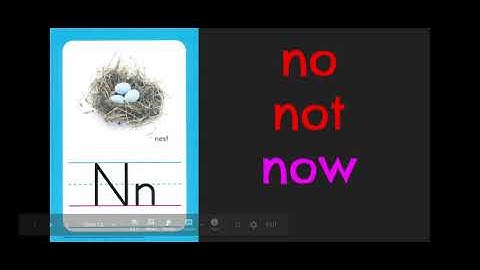 Kinder Word Wall Alphabet - Google Slides