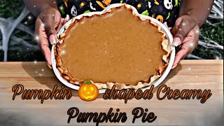 Super Easy Creamy and Decadent Pumpkin Pie Recipe 2020 ~Vlogtober Day 3| 31 Days Of Baking|