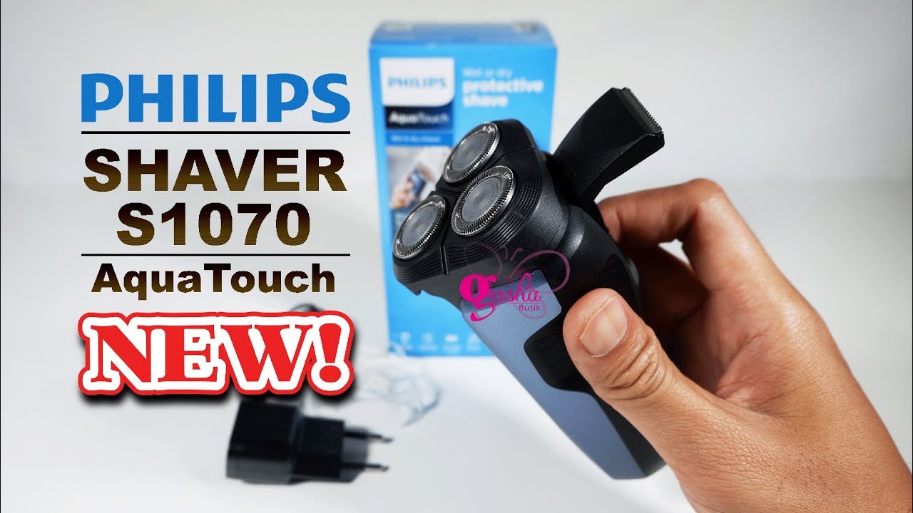 PHILIPS, Shaver S1070/04 AquaTouch (Philips Indonesia) - YouTube