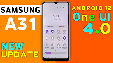 Samsung Galaxy A31 Official One UI 4.0 Android 12 Update | Samsung A31 New Update #SamsungA71 #A31