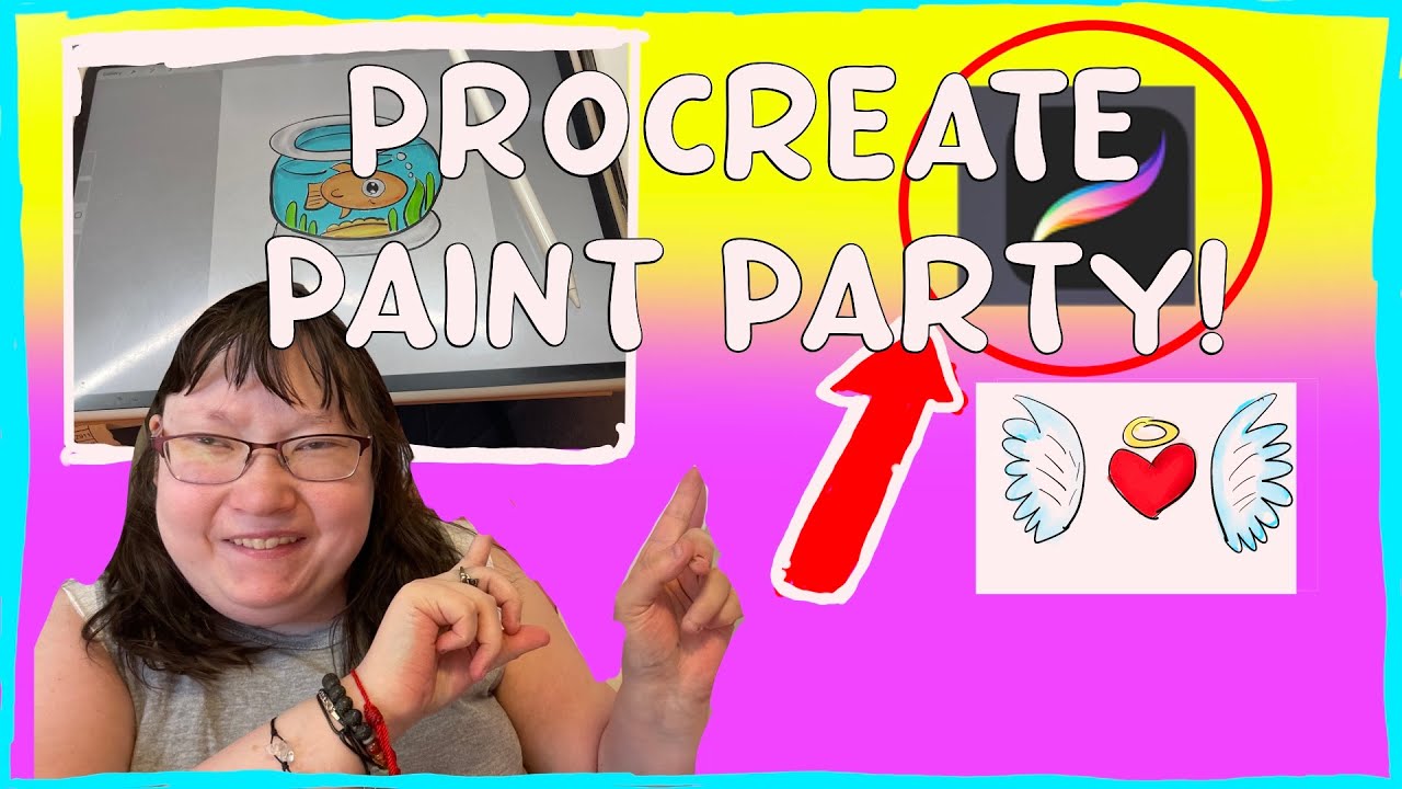 Paint With Me Some Ipad Procreate Speed Paints - YouTube