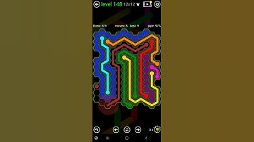 How To Solve Flow Free Hexes Extreme Pack 2 Level 148 12x12 Board Walk Through Solution Walkthrough