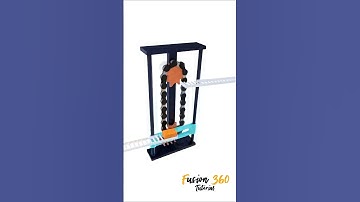 Vertical Conveyor #cad #engineering #machine #solidworks #mechanism #mechanical #fusion360