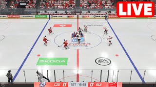 ICE HOCKEY LIVE🔴 Switzerland vs Czechia | 2024 IIHF World Championship - 13th May 2024 Full - NHL 24