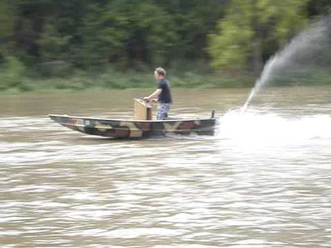 jet ski jon boat - youtube