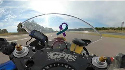 One lap of Barber