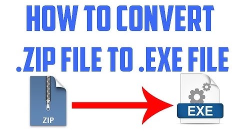[Quick] [Easy] How To Convert A .ZIP To .EXE File Within 1 Minute.
