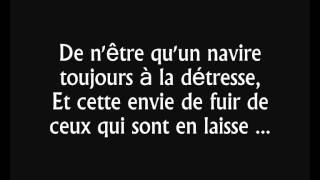 Ceux qui sont en laisse - Saez (Paroles / Lyrics) chords