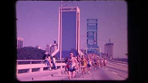 Historical Footage of Jacksonville Gate River Run 1978
