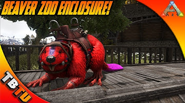 Ark: Survival Mutation Zoo E12 - CASTOROIDES ZOO ENCLOSURE! ARK BEAVER BREEDING & COLOR MUTATIONS!!
