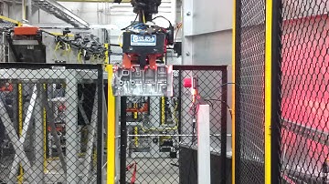 4 cylinder engine block robotic load E.O.A.T