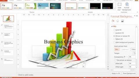 Adding a Watermark in PowerPoint 2010