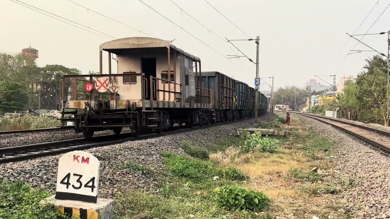 Wag9hc+Wag7 Powered Goods Train Compilation Video || ExploringmycountryIndia/Indian Railways/Train 