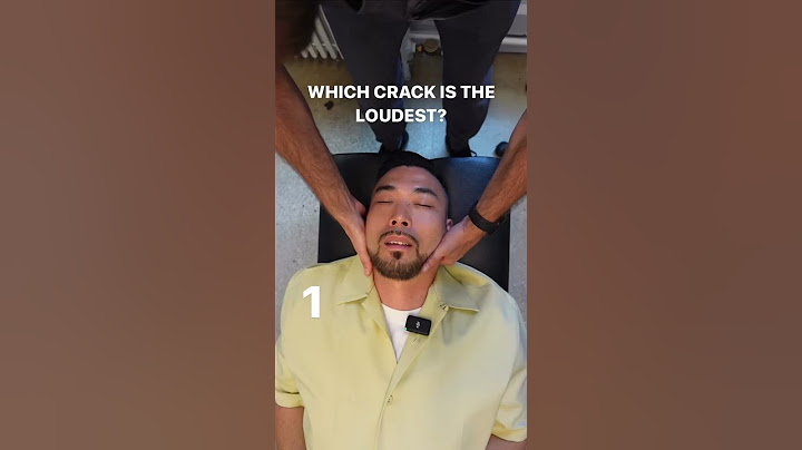 Which Neck Crack Adjustment is the Loudest?