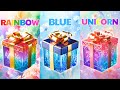 Choose Your Gift 🎁💝 |  3 Gift Box Challenge Rainbow , Blue or Unicorn 🤩😍😭 | How Are Your Lucky?