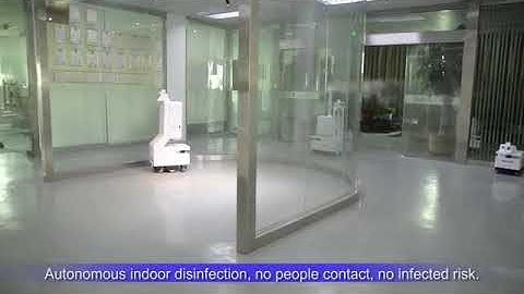 Air Spraying Sterilization Robot ,Spraying Disinfection Robot Adjustable ,AI communication ability