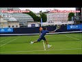 Dolgopolov + Stepanek Training-Court Level View