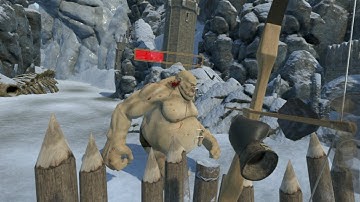 DEFEND THE WALL | HTC VIVE | QuiVR Demo