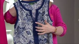 C. Wonder Sleeveless Catrina Blouse with Split V-neckline on QVC